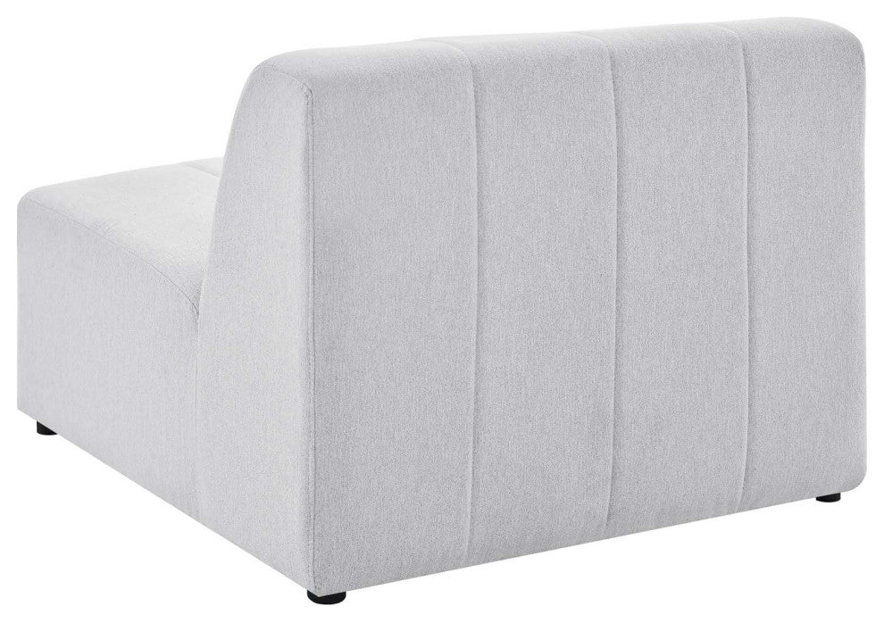Sectional Sofa Set, Fabric, Ivory White, Modern, Living Lounge Hotel Hospitality