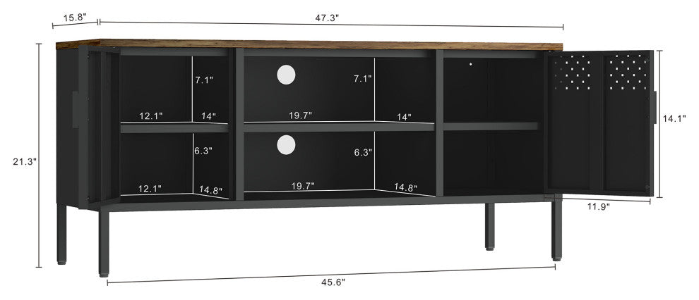 Manhattan Comfort Landen 47" TV Stand