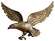 Consigned, Vintage Brass Eagle Wall Hanging