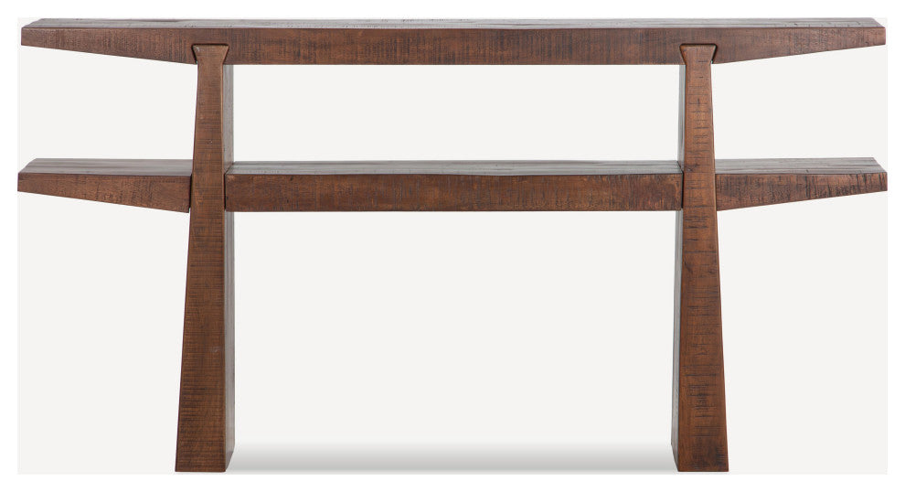 Keystone Reclaimed Wood Console, Rustic