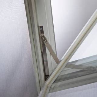 32" x 18" Hopper Vinyl Window
