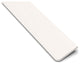 Boundless Shelving Solutions Rectangular Shelf Ivory Shower Bathroom, No Hook