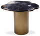 Free-Form Marble Side Table | Eichholtz Shapiro, Black