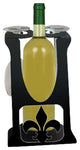 Fleur-de-Lis Wine Holder