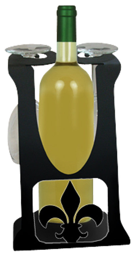 Fleur-de-Lis Wine Holder