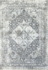 Torino Modern Area Rug, Blue/Ivory, 9'2"X12'10"