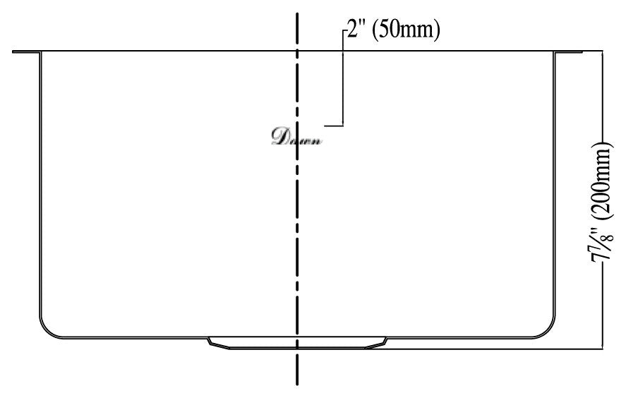 Dawn Undermount Single Bowl Bar Sink