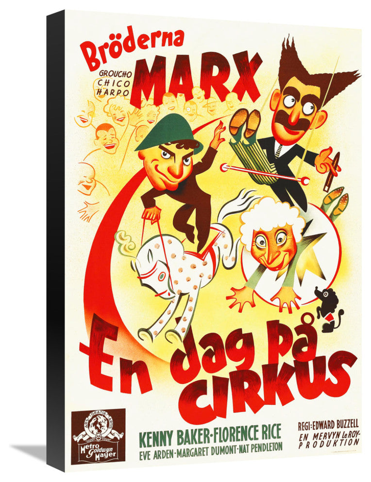 Marx Brothers, Swedish, At The Circus 01, 15x22