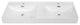 48" Solid Surface Resin Streamline K-1711-48 Vanity Top