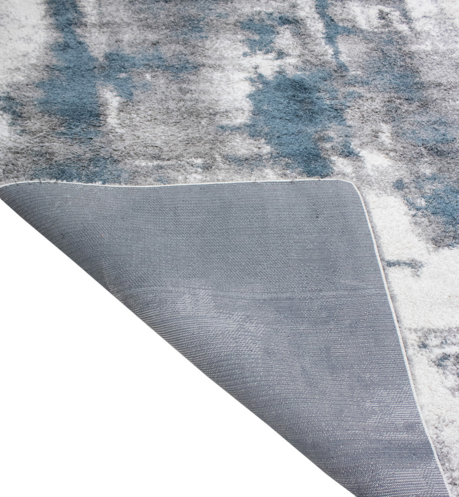 Noori Rug Shag Zara Blue/Grey Rug