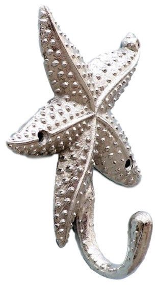 Chrome Starfish Hook 5"