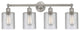Innovations 616-4W-SN-G112 4 Light Bath Vanity Light, Brushed Satin Nickel