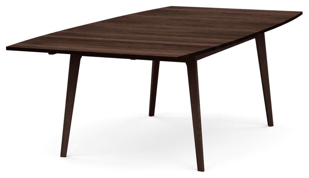 Copeland Catalina Four Leg Extension Table, Smoke Cherry, 46x66