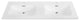 48" Solid Surface Resin Streamline K-1706-48 Vanity Top