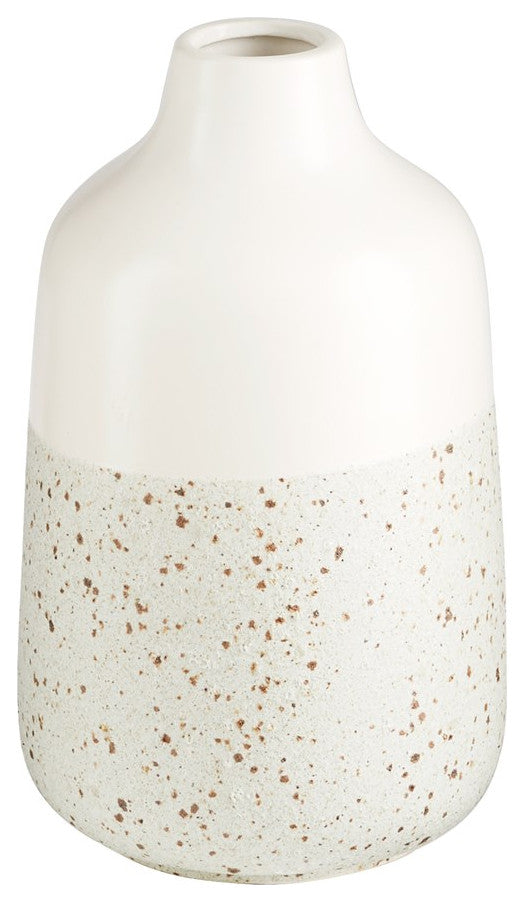 Cyan Small Summer Shore Vase 11194, White