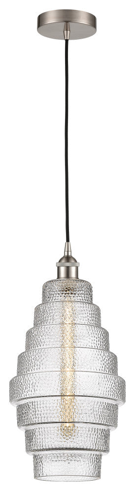 Innovations 616-1P-SN-G672-8-LED 1-Light Mini Pendant, Brushed Satin Nickel