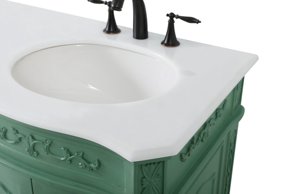 72" Double Bathroom Vanity, Teak