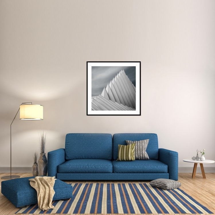 "Agtama" Framed Digital Print by Gilbert Claes, 44x44"