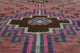 Semi-Antique Sherazi Mehrnoosh Pink and Blue Runner, 5'2x8'7
