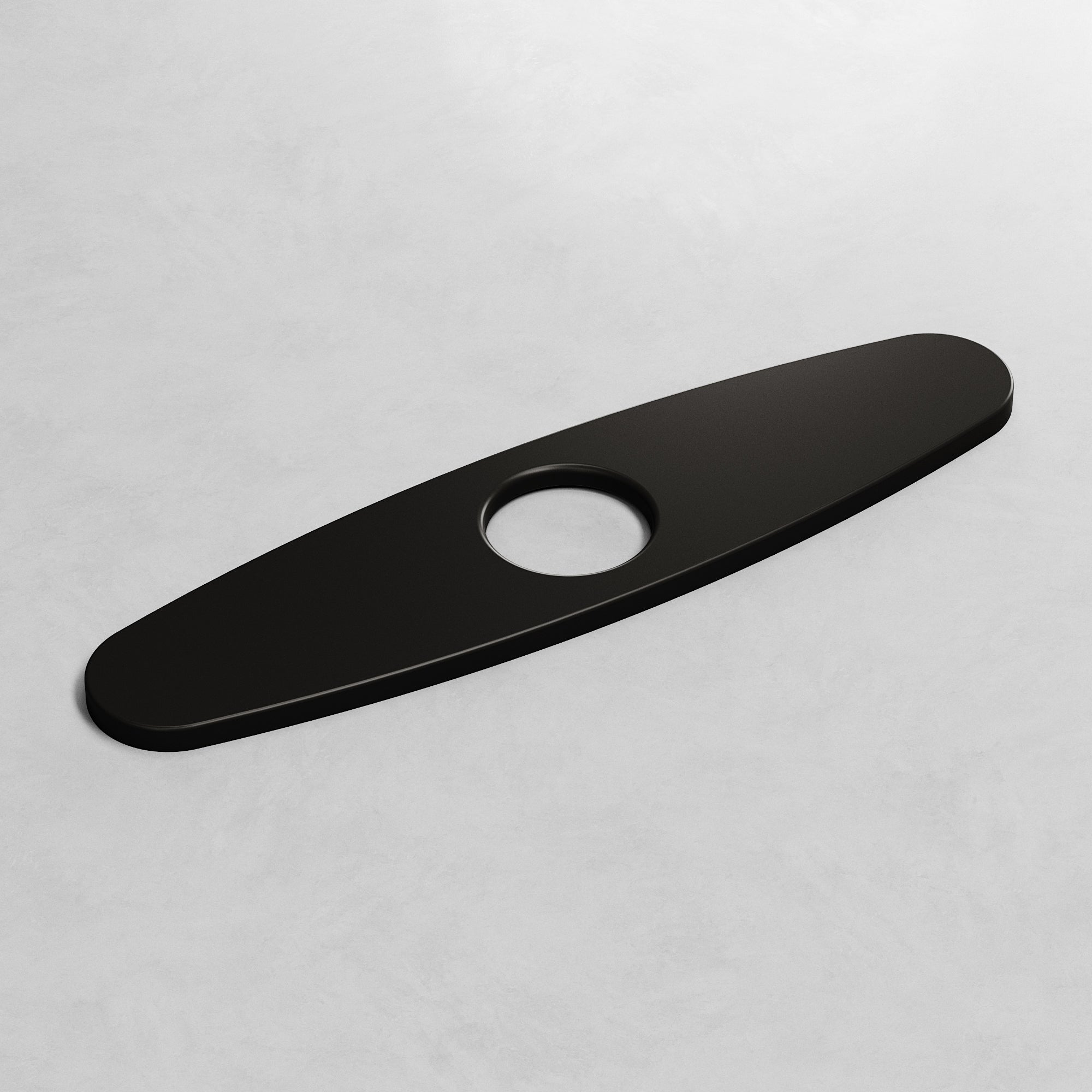 VIGO 10" L Kitchen Deck Plate, Matte Black