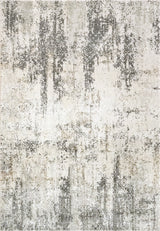 Quartz Ivory And Gray Area Rug, 6.7'x9.6'