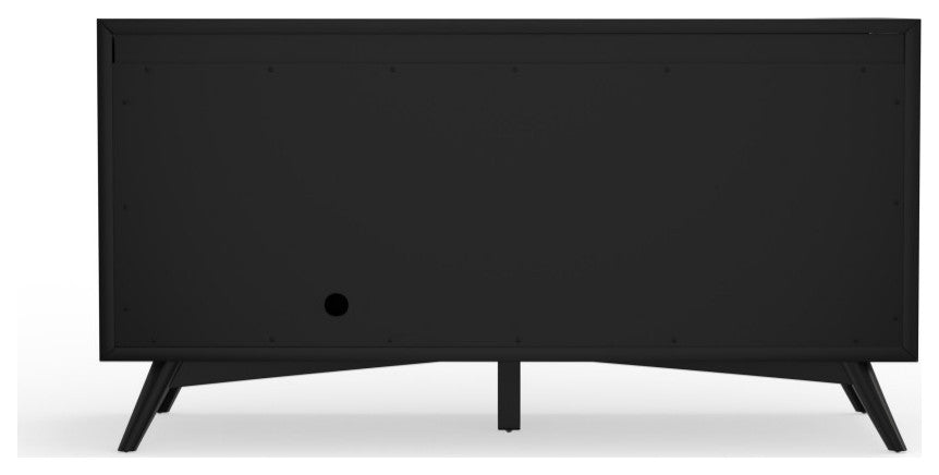 Flynn Small TV Console, Black