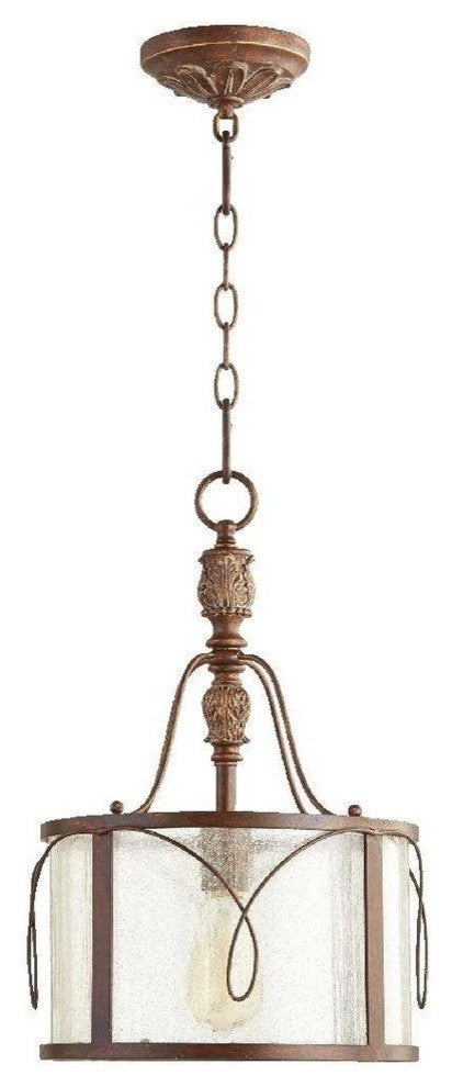 Quorum Salento 1-Light Pendant, Vintage Copper