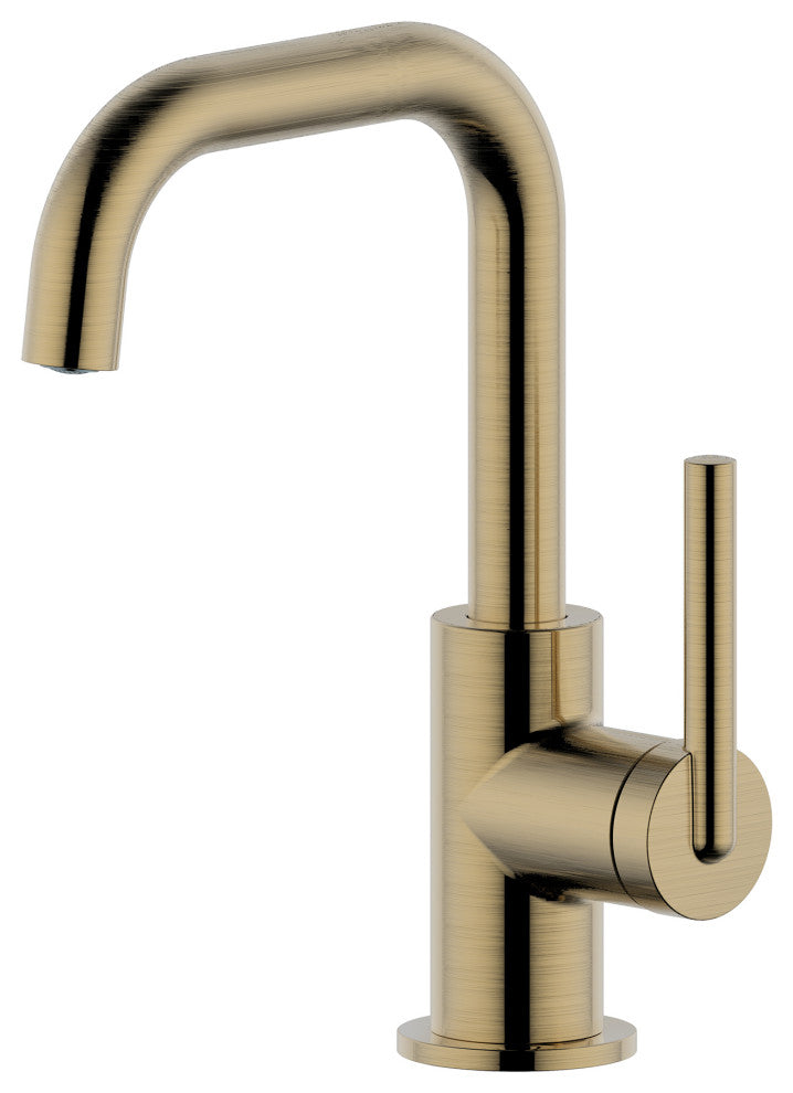 Ultra Faucets UF3070X Single Handle Bathroom Faucet, Brushed Gold