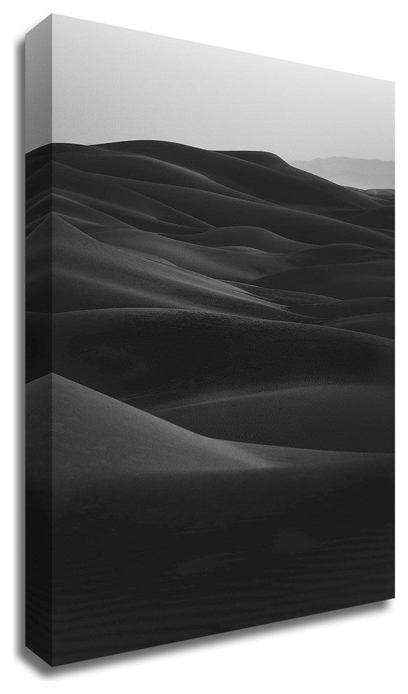 Black Dunes by Design Fabrikken, Print on Canvas, 30"x42"