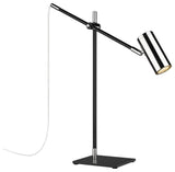 Zlite 814TL-MB-PN 1-Light Table Lamp, Polished Nickel