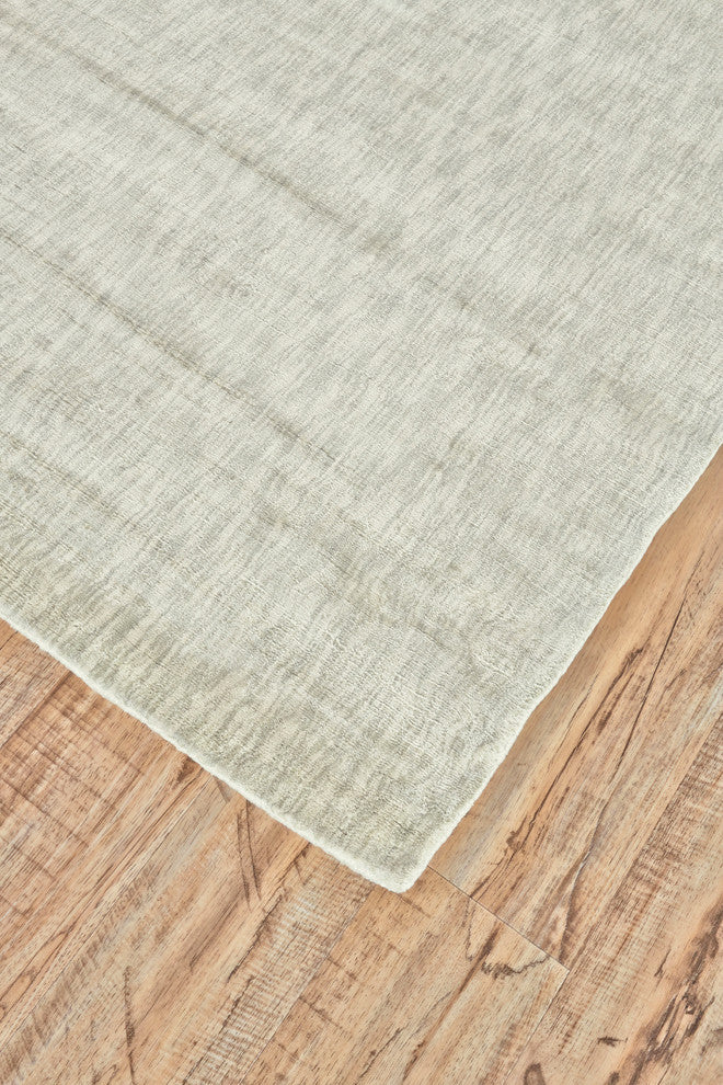 Weave & Wander Nantes Rug, Ivory, 2'6"x8'