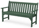 Polywood Vineyard 60" Bench, Green