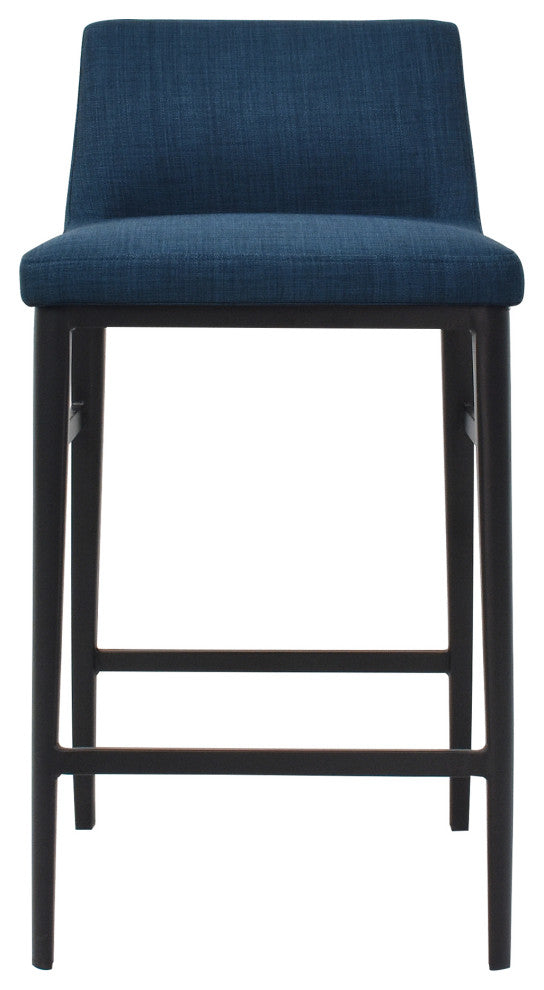 Contemporary Baron Counter Stool Blue - Blue