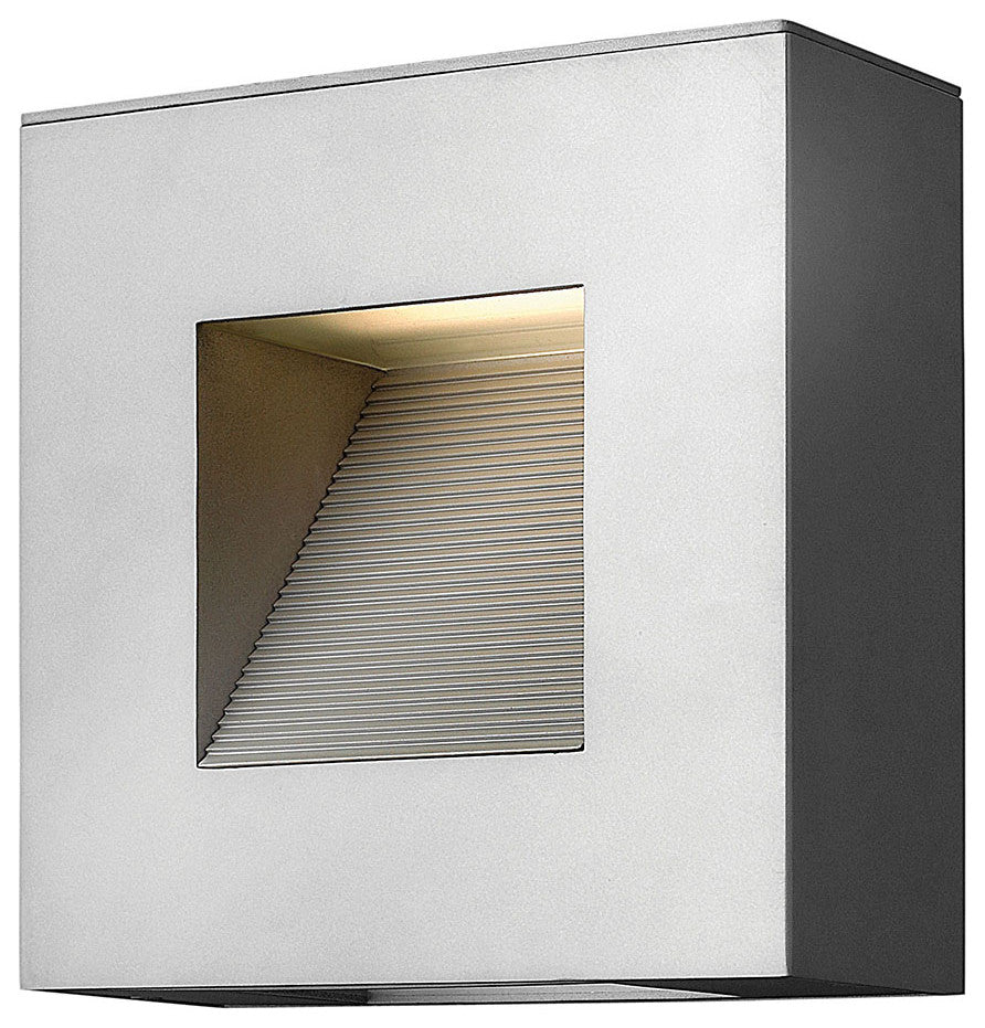Hinkley Luna Small Wall Mount Lantern, Titanium