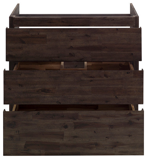 Formosa Floor Standing Double Sink Modern Bathroom Cabinet, 58"