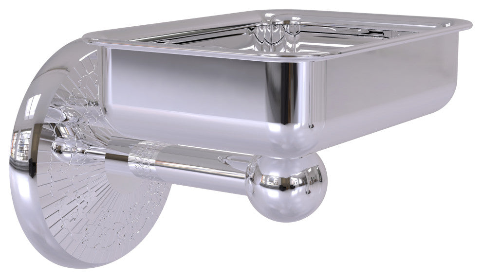 Monte Carlo Wall Mounted Soap Dish, Polished Chrome