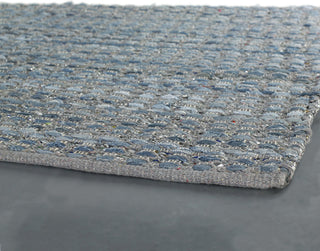 Easton Contemporary Area Rug, Blue, 7'9"x10'6"