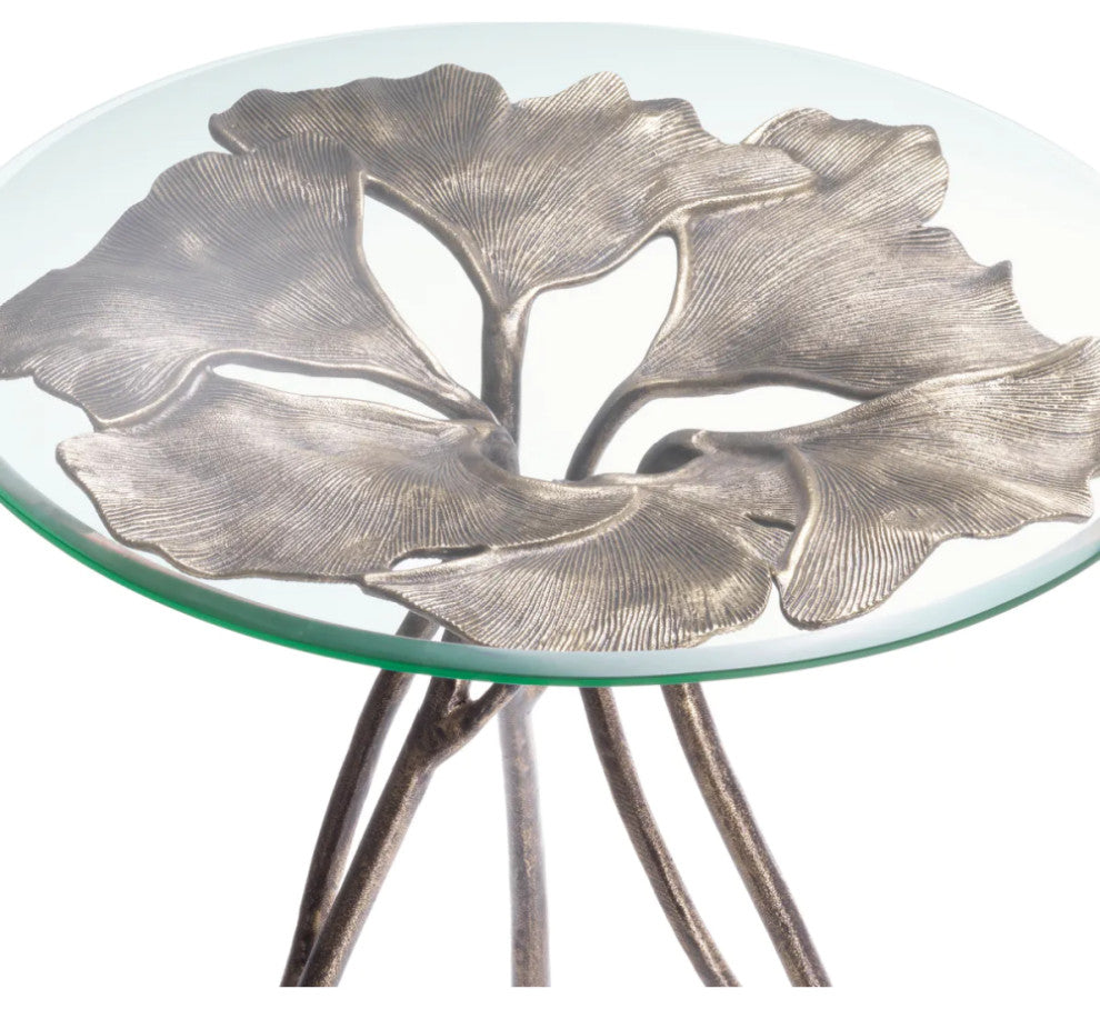 Round Glass Side Table | Eichholtz Poseidon