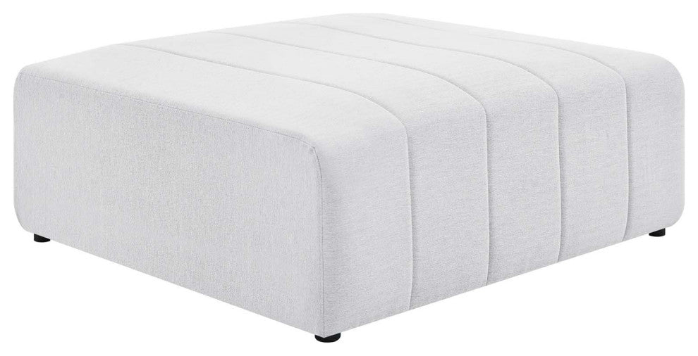 Bartlett Upholstered Fabric Upholstered Fabric 4-Piece Sectional Sofa Ivory