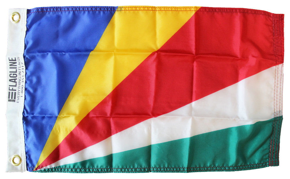 Seychelles, 12"x18" Nylon Flag