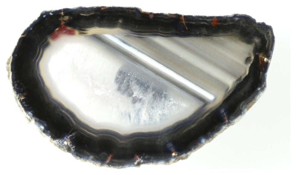 Bark Natural Agate Pull Knob, Rustic