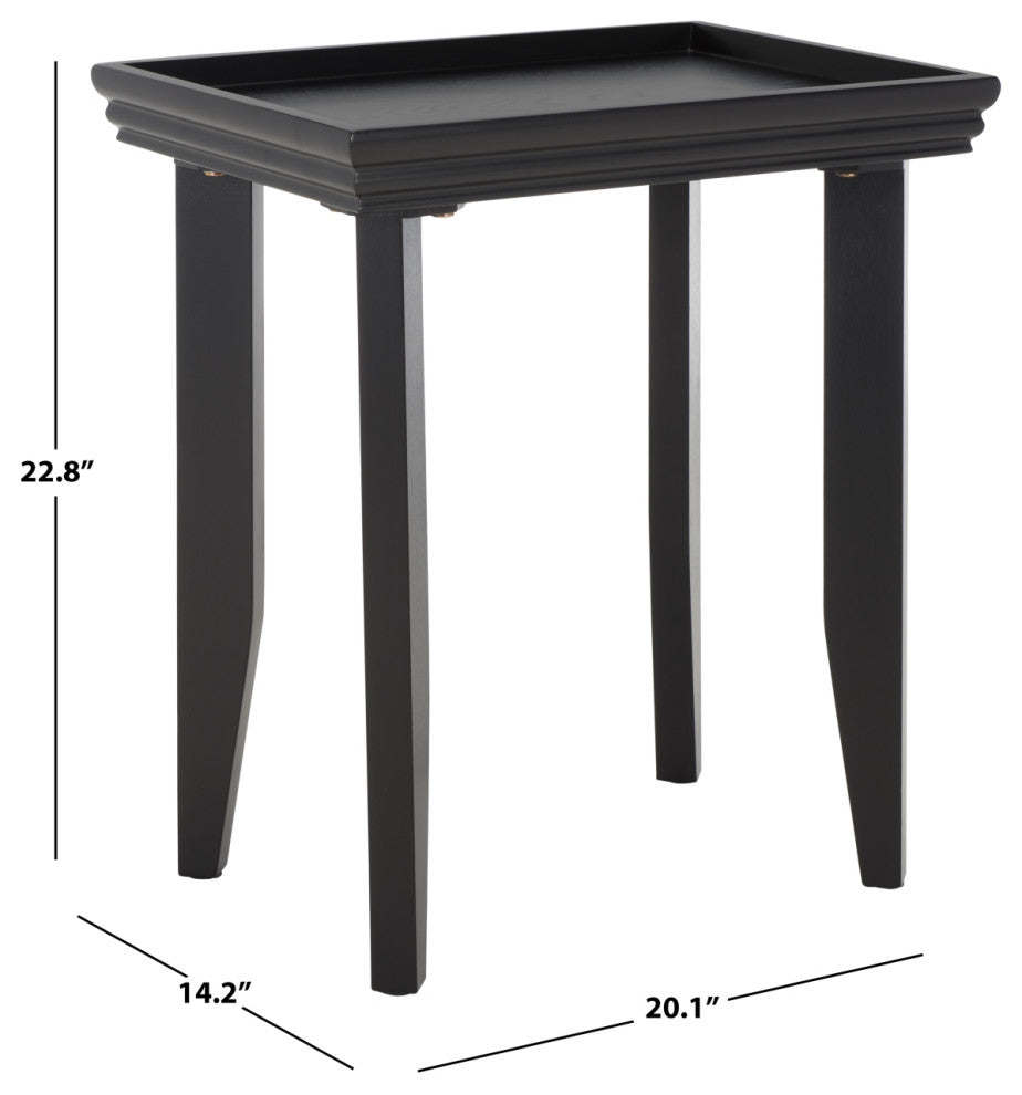 Safavieh Naios Accent Table, Black
