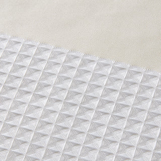 Madison Park Spa Waffle Shower Curtain With 3M Treatment