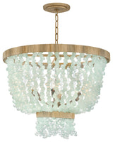 Dune LED Pendant, Burnished Gold