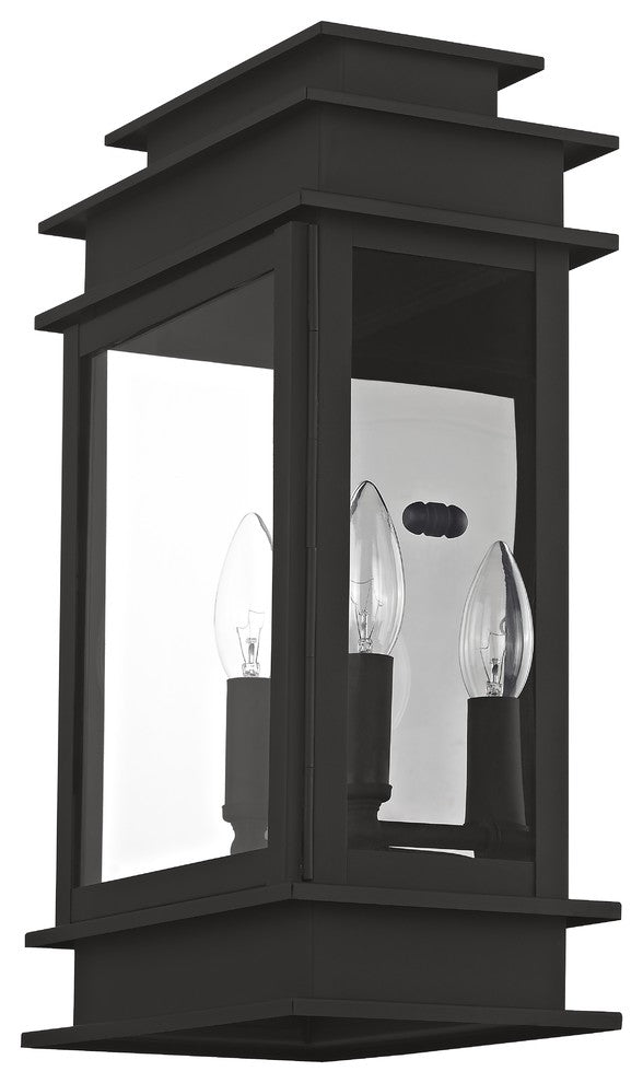 Princeton 2-Light Wall Lantern, Black