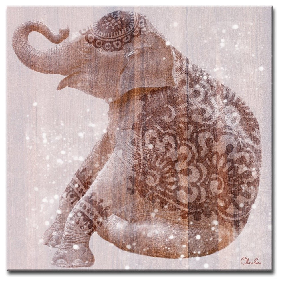 Ready2HangArt 'Wild Zen IV' Inspirational Canvas Art by Olivia Rose, 20"x20"