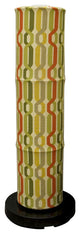 64-850 Patioglo Led Floor Lamp, Bright White, New Twist Seaweed Fabric Cover