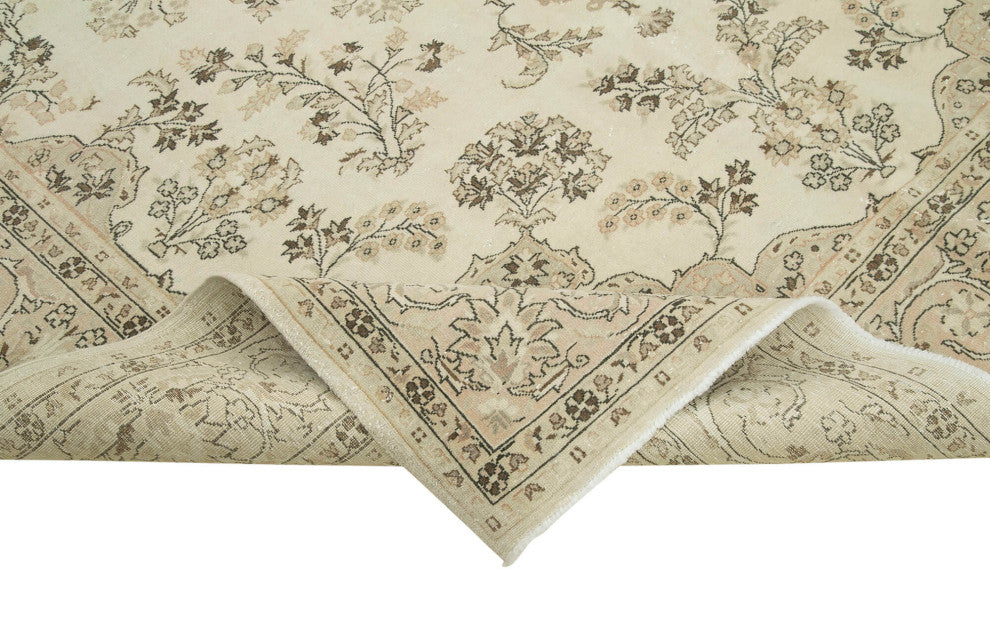 Rug N Carpet - Handmade Oriental 7' 1'' x 10' 0'' One-of-a-Kind Area Rug