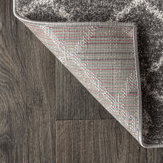 Aksil Moroccan Beni Souk Area Rug, Gray/Cream, 5 X 8