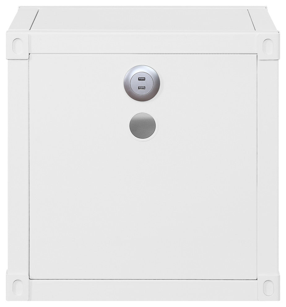 ACME Cargo Nightstand, White